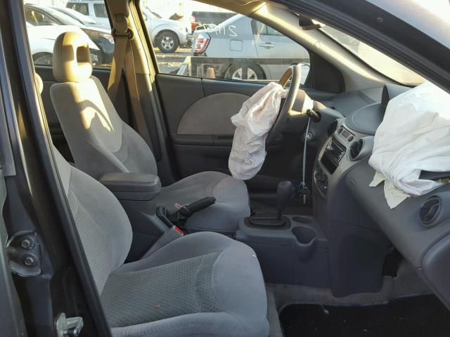 1G8AL52F34Z148472 - 2004 SATURN ION LEVEL CHARCOAL photo 5