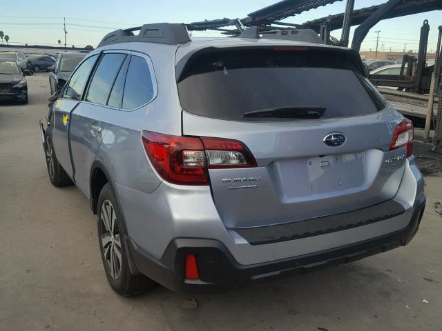 4S4BSENC0J3200309 - 2018 SUBARU OUTBACK 3. GRAY photo 3