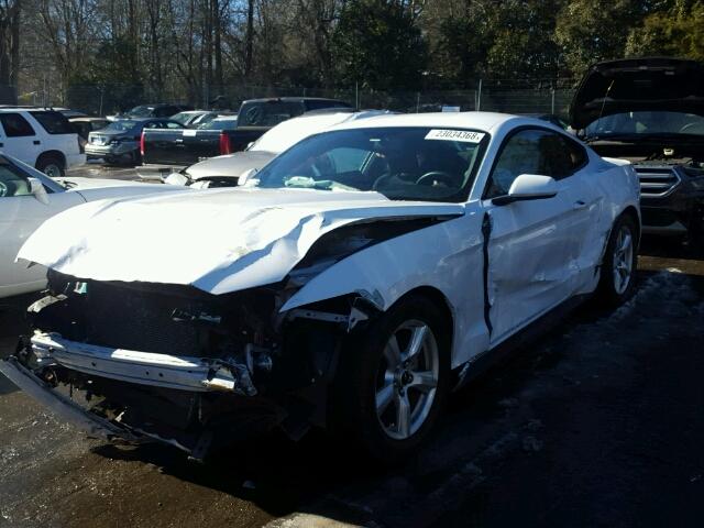 1FA6P8AM7F5379683 - 2015 FORD MUSTANG WHITE photo 2