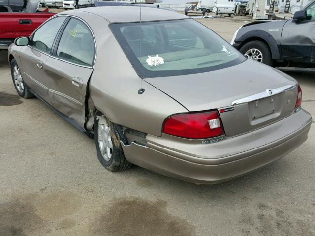 1MEHM55S33G633830 - 2003 MERCURY SABLE LS P TAN photo 3