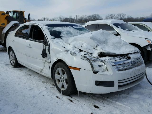 3FAFP07Z66R189858 - 2006 FORD FUSION SE WHITE photo 1