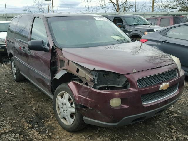 1GNDV23L66D130748 - 2006 CHEVROLET UPLANDER L 勃艮第红 照片 1