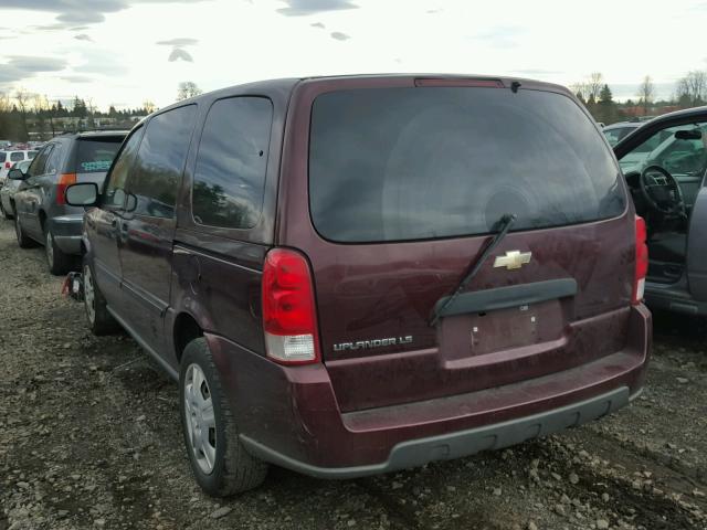 1GNDV23L66D130748 - 2006 CHEVROLET UPLANDER L 勃艮第红 照片 3