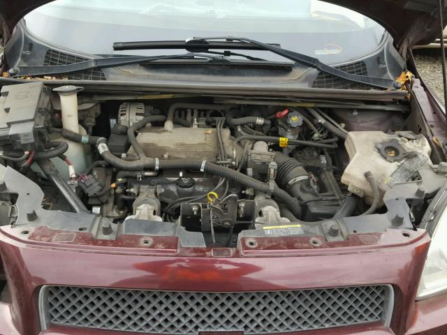 1GNDV23L66D130748 - 2006 CHEVROLET UPLANDER L 勃艮第红 照片 7