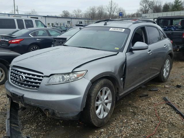 JNRAS08WX6X208622 - 2006 INFINITI FX35 GRAY photo 2