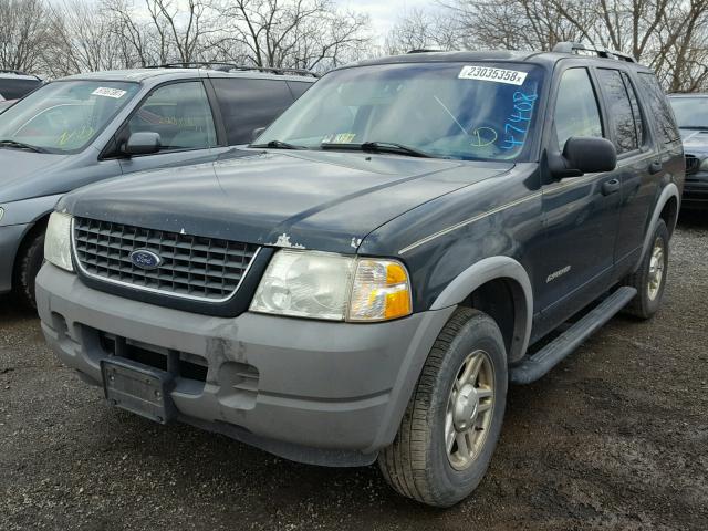 1FMZU72E82ZC20249 - 2002 FORD EXPLORER X GREEN photo 2