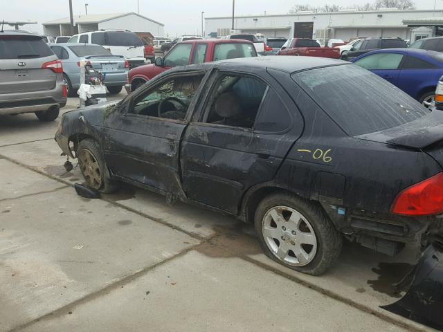 3N1CB51D66L594517 - 2006 NISSAN SENTRA 1.8 BLACK photo 9