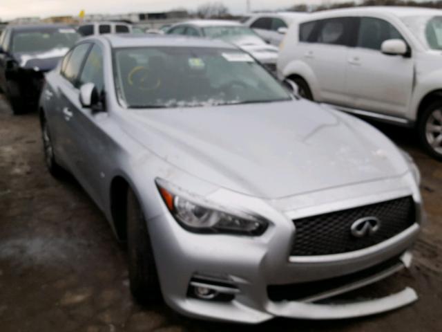 JN1CV7AP4GM202610 - 2016 INFINITI Q50 BASE GRAY photo 1