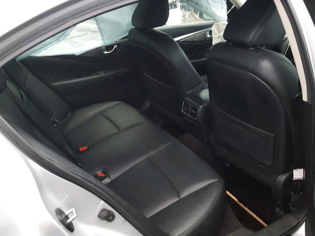 JN1CV7AP4GM202610 - 2016 INFINITI Q50 BASE Сірий фото 6