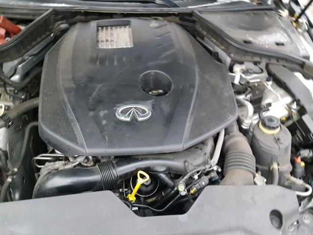 JN1CV7AP4GM202610 - 2016 INFINITI Q50 BASE Сірий фото 7