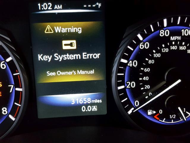 JN1CV7AP4GM202610 - 2016 INFINITI Q50 BASE Сірий фото 8