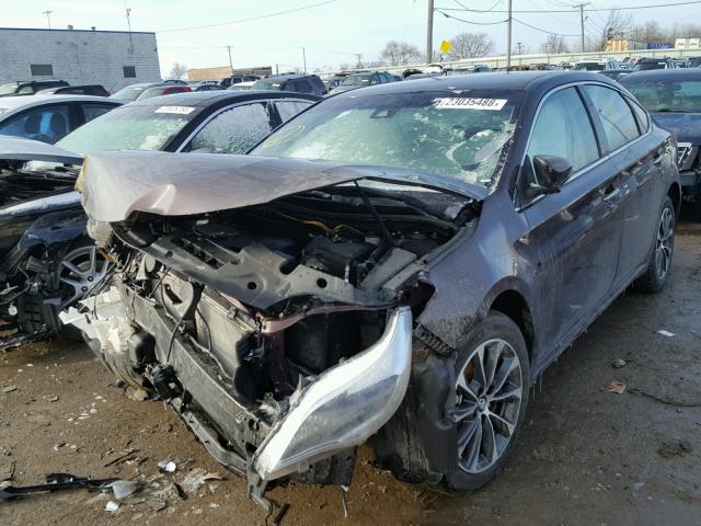 4T1BK1EBXJU282835 - 2018 TOYOTA AVALON XLE BLACK photo 2