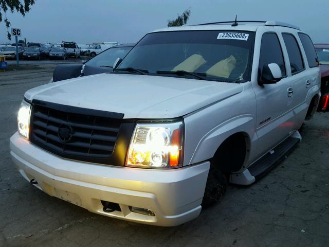 1GYEC63T03R200120 - 2003 CADILLAC ESCALADE L WHITE photo 2