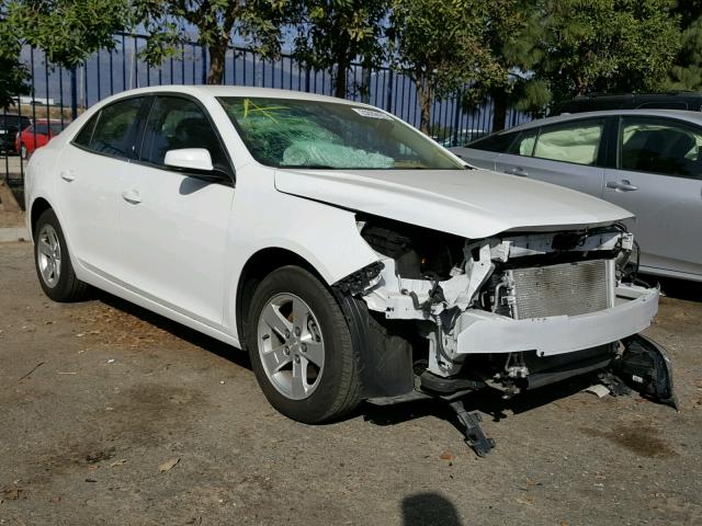 1G11C5SA1GF158961 - 2016 CHEVROLET MALIBU LIM WHITE photo 1