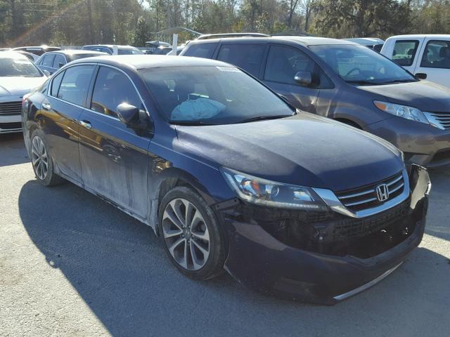 1HGCR2F58FA241228 - 2015 HONDA ACCORD SPO BLUE photo 1