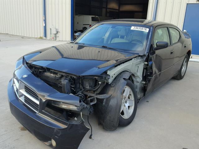 2B3KA43G37H784333 - 2007 DODGE CHARGER SE BLACK photo 2