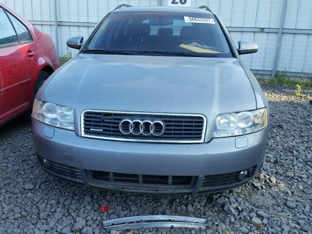 WAUVC68E23A385895 - 2003 AUDI A4 1.8T AV CHARCOAL photo 9