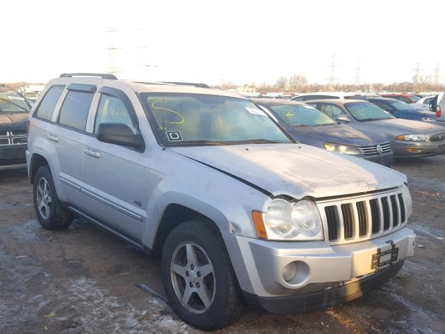 1J4HR48N76C341221 - 2006 JEEP GRAND CHER SILVER photo 1