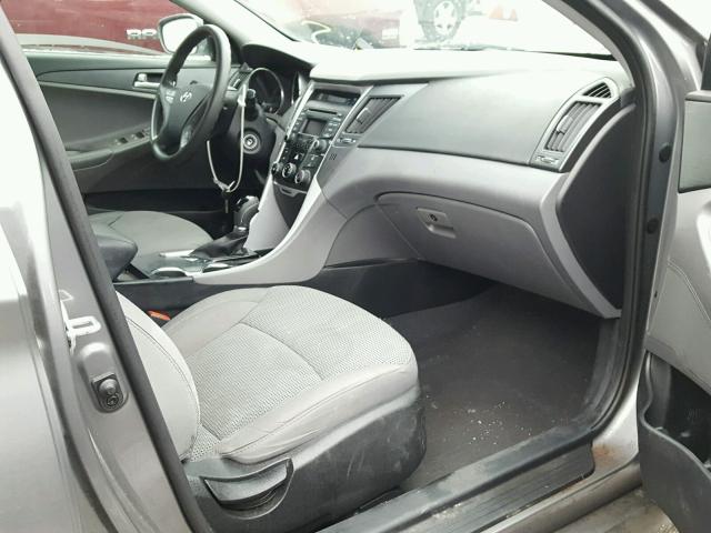 5NPEB4AC6EH906597 - 2014 HYUNDAI SONATA GLS GRAY photo 5