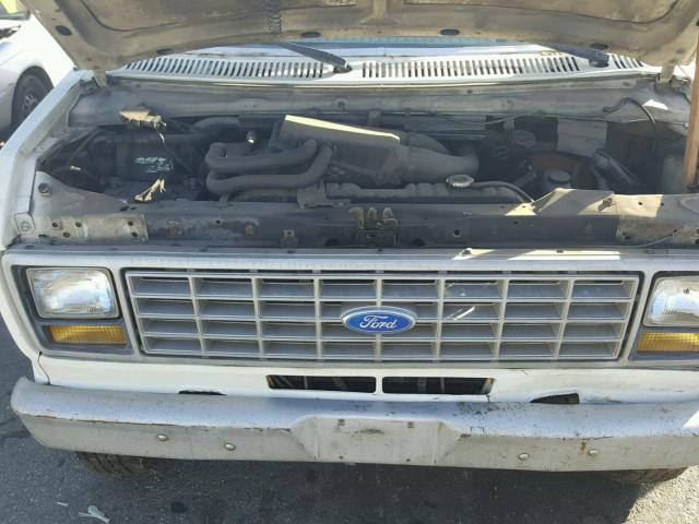 1FTJE34G4KHC38789 - 1989 FORD ECONOLINE WHITE photo 7