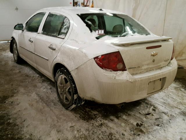 1G1AZ52F957598492 - 2005 CHEVROLET COBALT LT WHITE photo 3