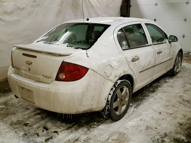 1G1AZ52F957598492 - 2005 CHEVROLET COBALT LT WHITE photo 4