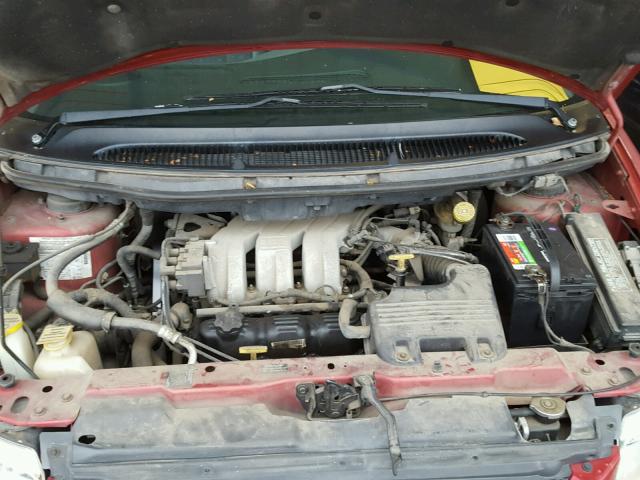 1B4GP74LXXB590761 - 1999 DODGE GRAND CARA RED photo 7