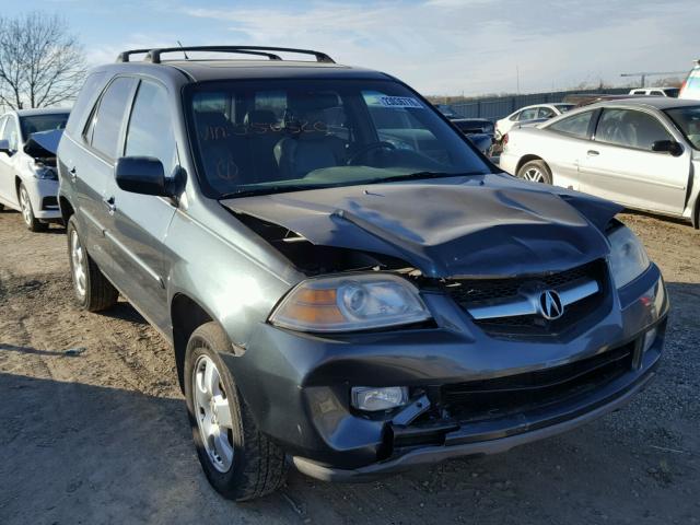 2HNYD18204H556520 - 2004 ACURA MDX BLUE photo 1