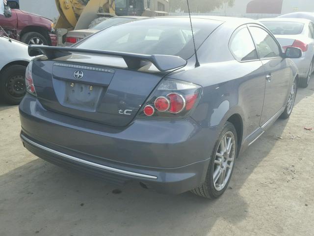 JTKDE167980275173 - 2008 TOYOTA SCION GRAY photo 4