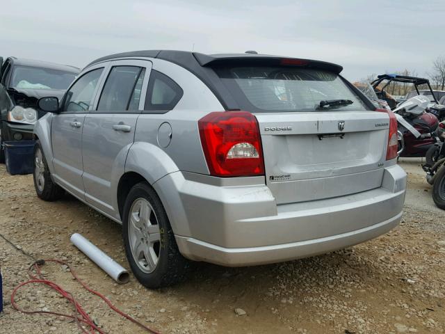 1B3HB48A59D125746 - 2009 DODGE CALIBER SX SILVER photo 3