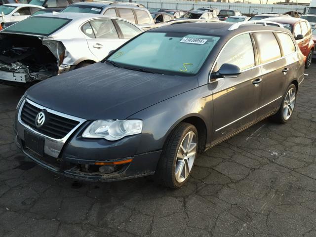 WVWXL7AN0AE029818 - 2010 VOLKSWAGEN PASSAT KOM GRAY photo 2