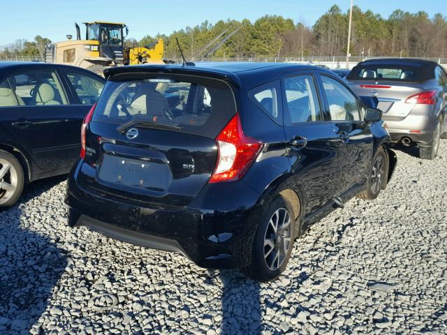 3N1CE2CP7HL375467 - 2017 NISSAN VERSA NOTE BLACK photo 4