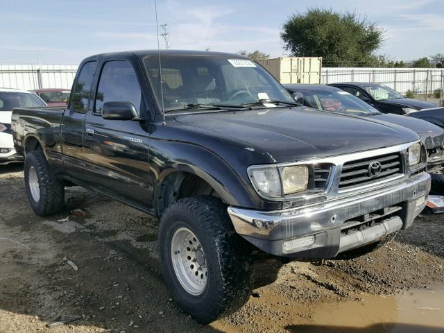 4TAWN72N4VZ265953 - 1997 TOYOTA TACOMA XTR BLACK photo 1