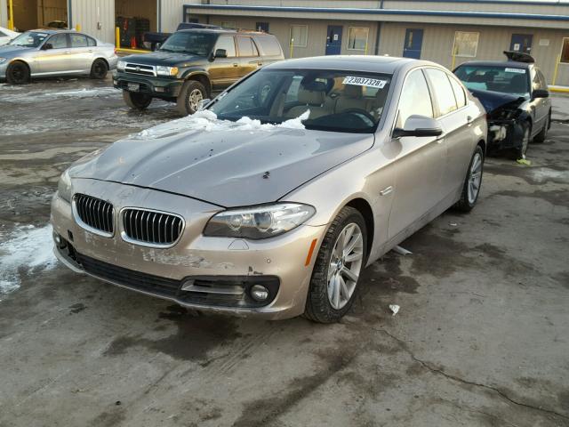 WBA5B3C54FD540507 - 2015 BMW 535 XI Բեժ լուսանկար 2