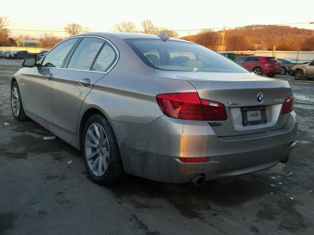WBA5B3C54FD540507 - 2015 BMW 535 XI Բեժ լուսանկար 3