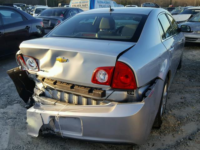 1G1ZB5E15BF208240 - 2011 CHEVROLET MALIBU LS SILVER photo 4