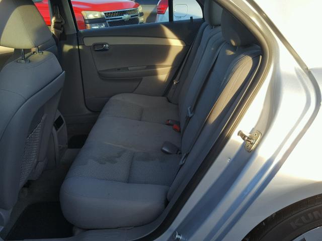 1G1ZB5E15BF208240 - 2011 CHEVROLET MALIBU LS SILVER photo 6