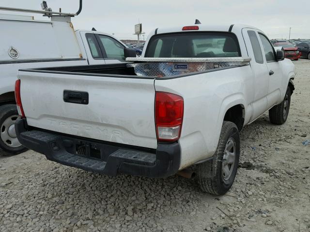 5TFRX5GNXGX055235 - 2016 TOYOTA TACOMA ACC WHITE photo 4