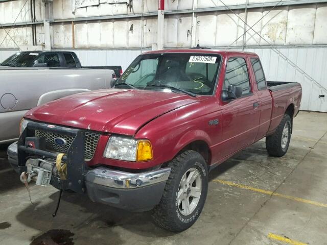 1FTZR15E93PB30300 - 2003 FORD RANGER SUP RED photo 2
