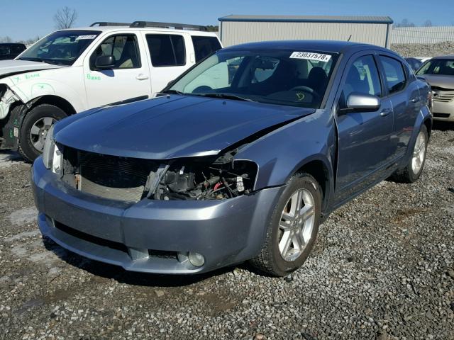 1B3LC56B79N559329 - 2009 DODGE AVENGER SX BLUE photo 2