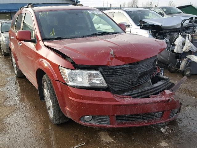 3D4PG6FVXAT104020 - 2010 DODGE JOURNEY R/ RED photo 1