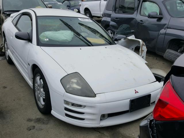 4A3AC84L1YE038153 - 2000 MITSUBISHI ECLIPSE GT WHITE photo 1