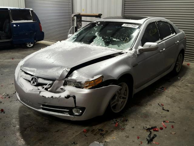 19UUA66268A053030 - 2008 ACURA TL SILVER photo 2