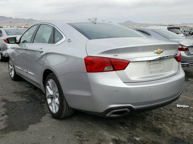 1G1145S32HU187588 - 2017 CHEVROLET IMPALA PRE 银色 照片 3