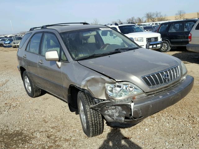 JTJHF10U520267113 - 2002 LEXUS RX 300 GOLD photo 1