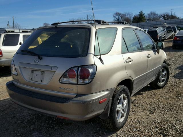 JTJHF10U520267113 - 2002 LEXUS RX 300 GOLD photo 4