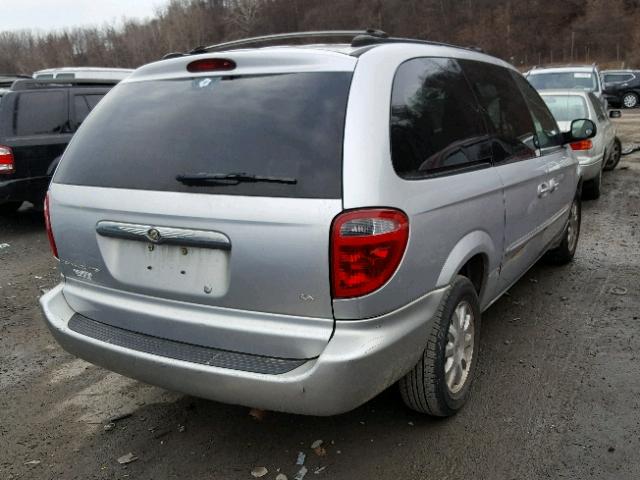 2C8GP74L13R156872 - 2003 CHRYSLER TOWN & COU GRAY photo 4