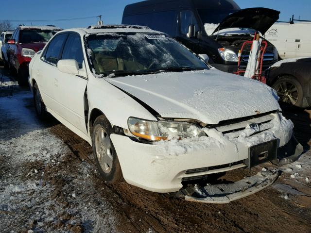 1HGCG16562A010256 - 2002 HONDA ACCORD EX WHITE photo 1