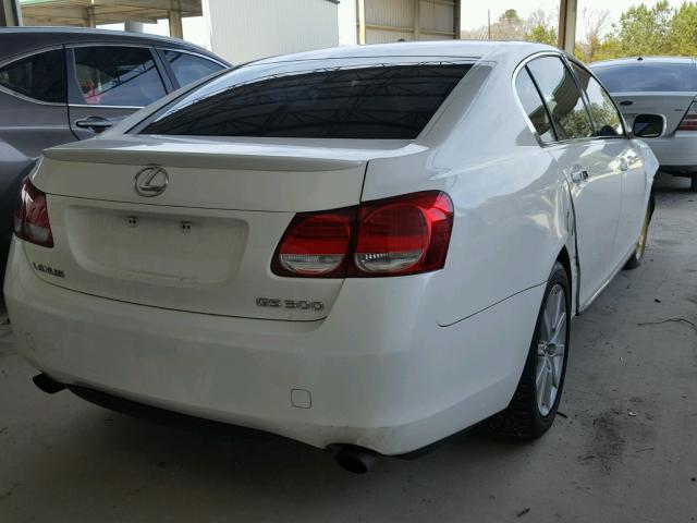 JTHBH96S365014824 - 2006 LEXUS GS GENERAT WHITE photo 4