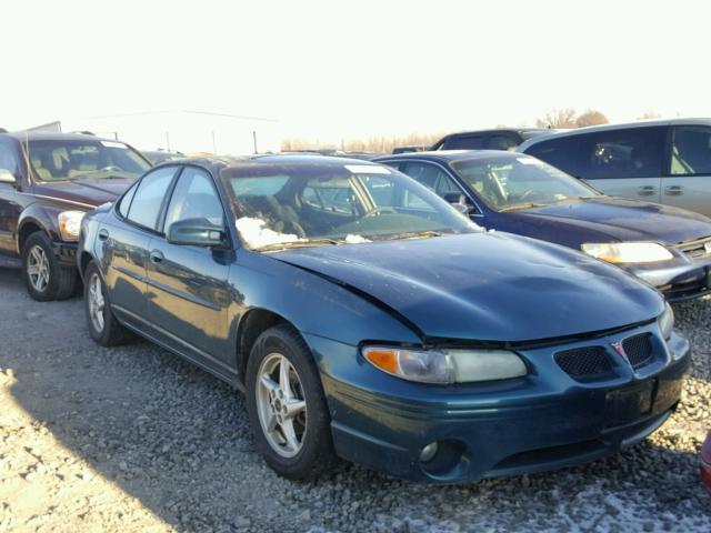 1G2WK52J22F189374 - 2002 PONTIAC GRAND PRIX GREEN photo 1